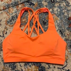 orange free to be serene bra